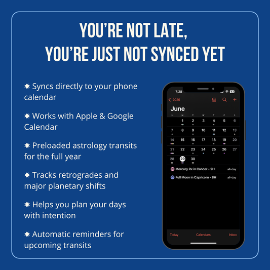 Astrology Calendar (.ICS File) – Sync to Your Phone