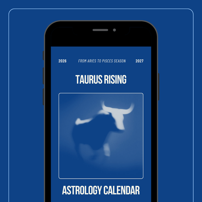 Your Rising Sign Astrology Calendar (Digital PDF)