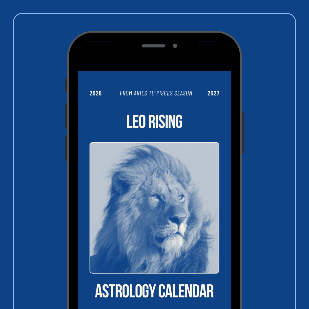 Your Rising Sign Astrology Calendar (Digital PDF)