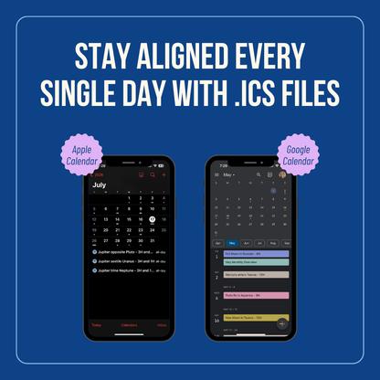 Astrology Calendar (.ICS File) – Sync to Your Phone