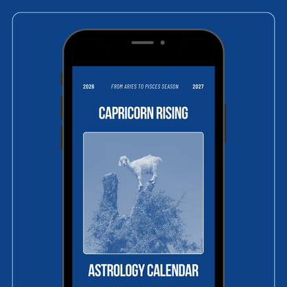 Your Rising Sign Astrology Calendar (Digital PDF)